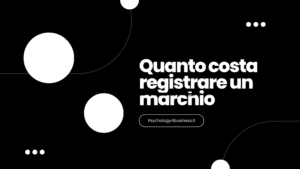 Quanto costa registrare un marchio